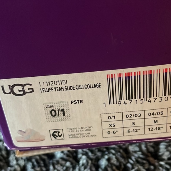 Newborn Ugg slides - Picture 5 of 6